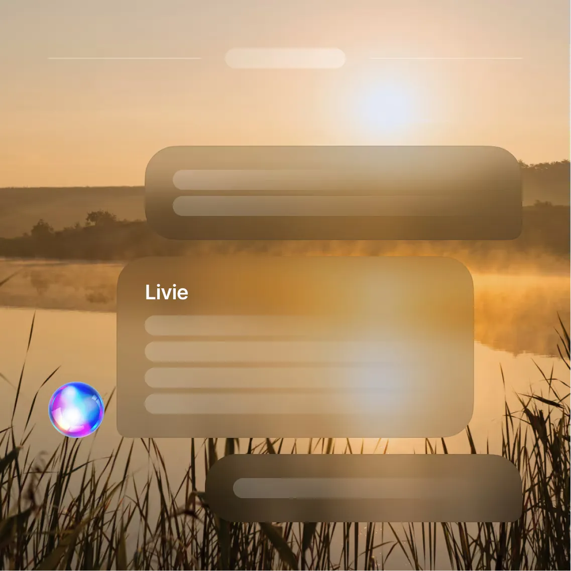 Going easy on a low day in the Liven app