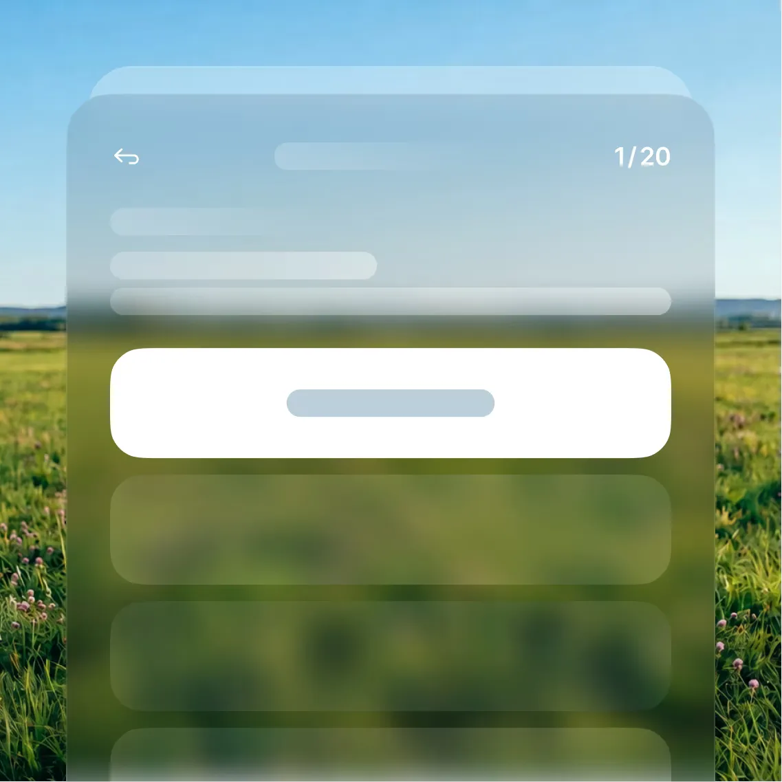 Reflecting intentionally in the Liven app