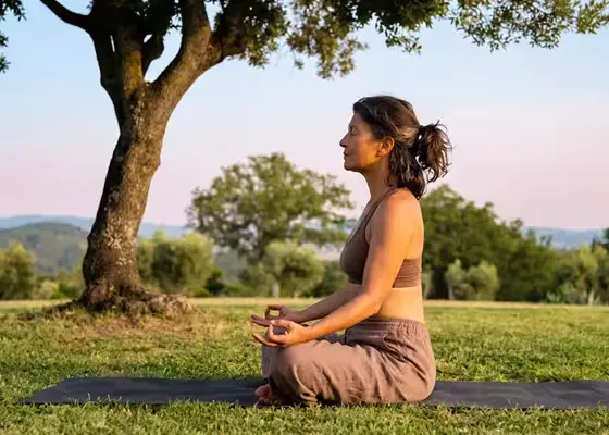 Photo of meditation article