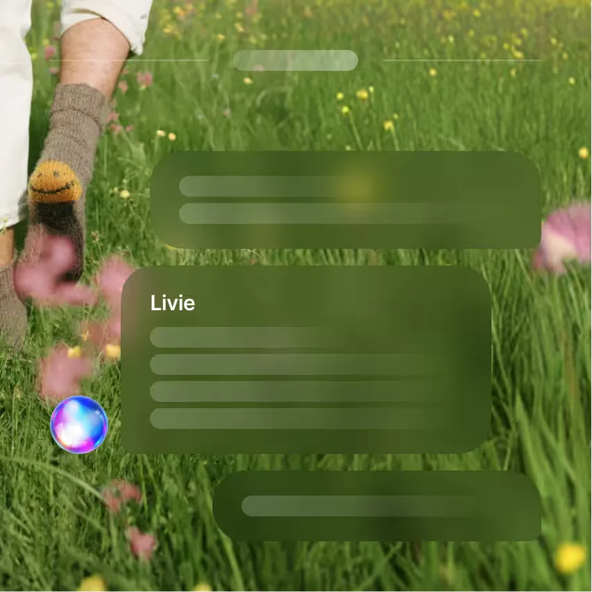 Practicing a different response in the Liven app