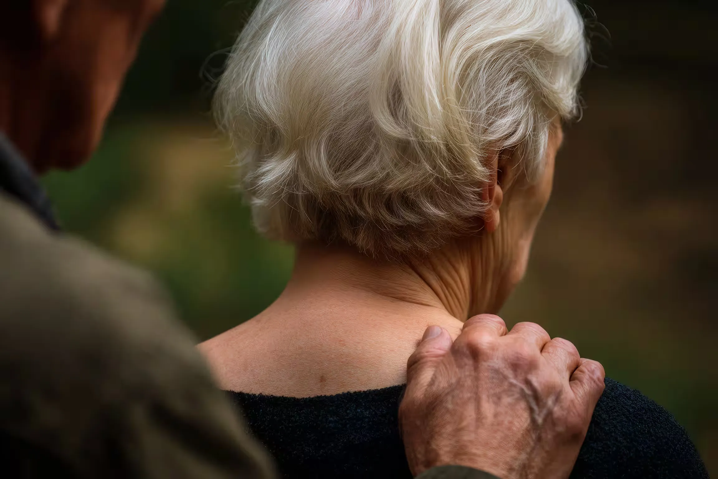 Person living in stress