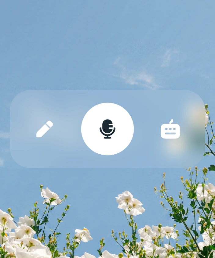 Journaling in the Liven app in the morning