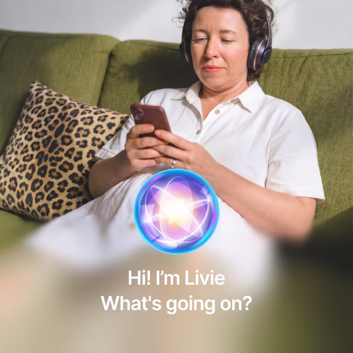 Mit der KI-Begleiterin Livie in der Liven-App chatten