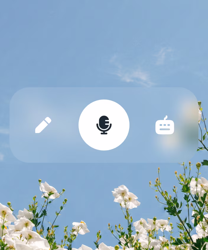 Clearing your mind in the Liven app in the morning