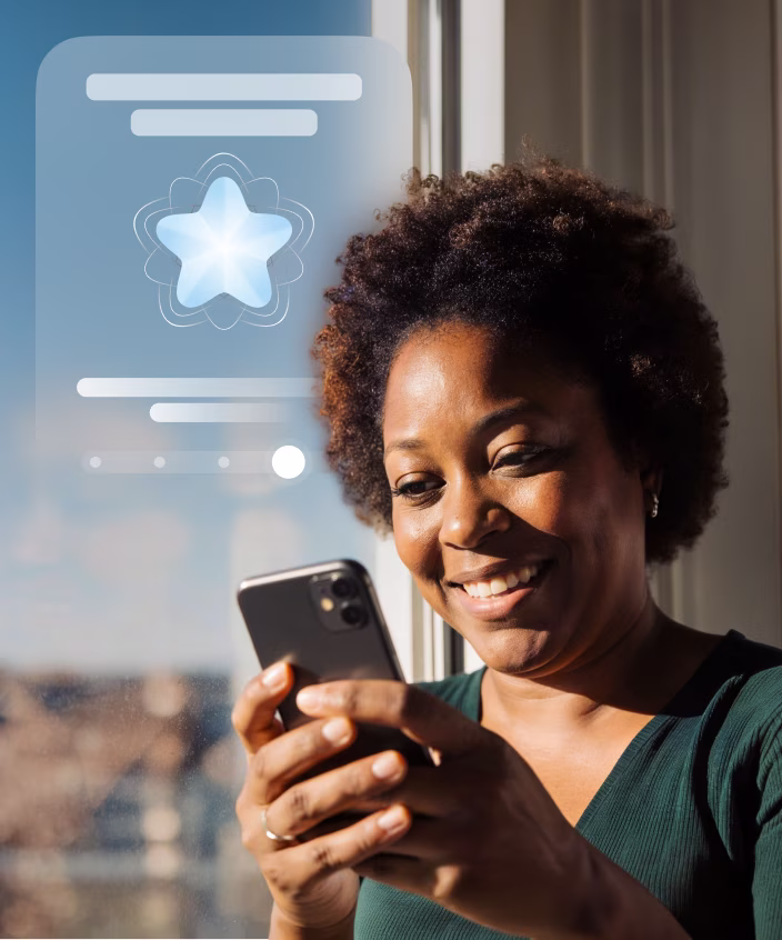 A two-minute morning check-in in the Liven app
