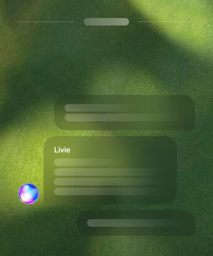 Chatting with Livie companion in the afternoon